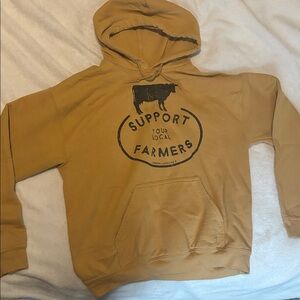 Gildan Heavy Blend Mustard Hoodie